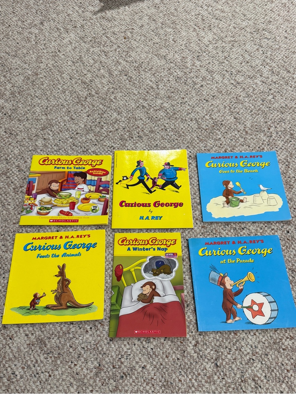 Curious George book bundle